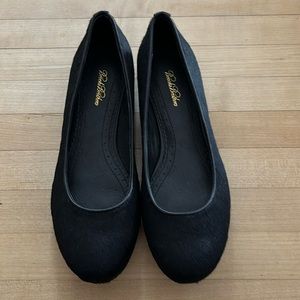 Brooks Brothers hair calf all leather flats new never worn